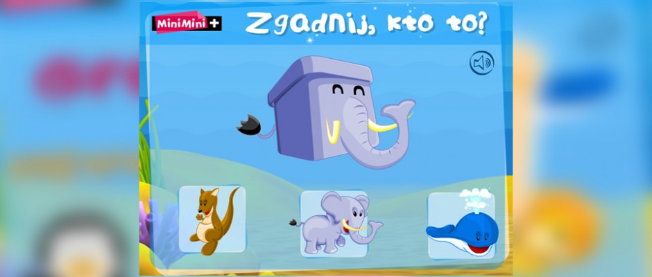 Zgadnij Kto To, to gra opublikowana na stronie internetowej MiniMini+, związana z bajką o tym samym tytule. W grze znajduje się wiele interesujących animacji i ilustracji zwierząt.